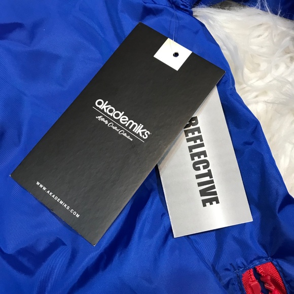 AKADEMIKS MENS TRACK JACKET SIZE MEDIUM "NWT" - Picture 2 of 4